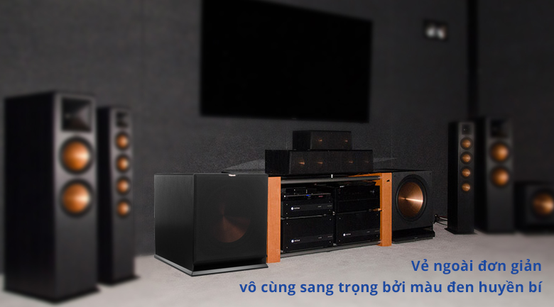 Loa Klipsch R115SW | Vẻ ngoài đơn giản nhưng không kém phần sang trọng
