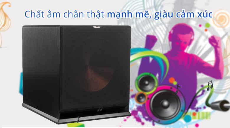 Loa Klipsch R115SW | Chất âm chân thực giàu cảm xúc