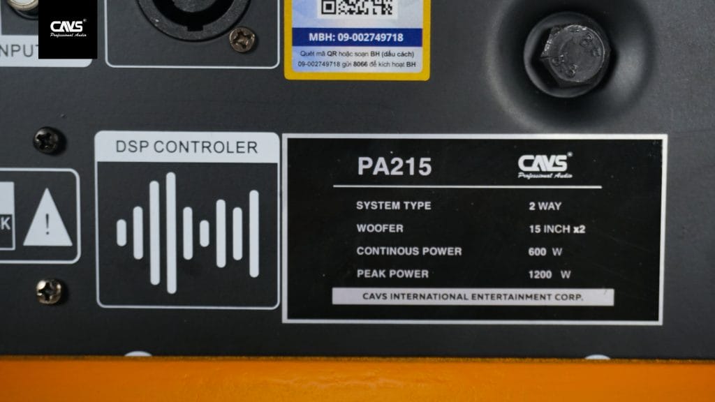 Ảnh nổi bật của sản phẩm Loa kéo CAVS PA215 2 Bass 40 11