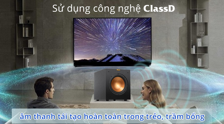 Loa sub Klipsch SPL - 100 | công nghệ class D chất âm tuyệt hảo