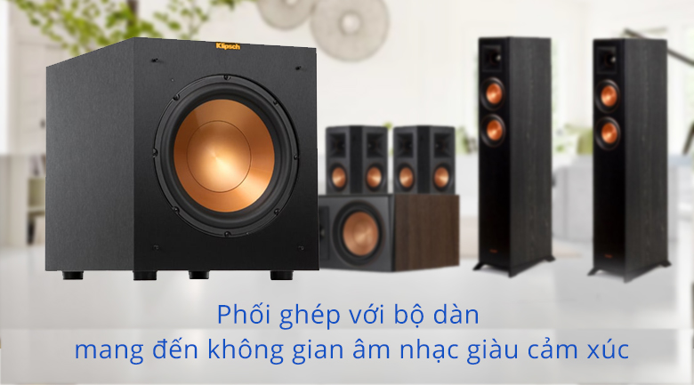 Loa sub Klipsch SPL - 100 | Phối ghép thành bộ dàn hoàn hảo