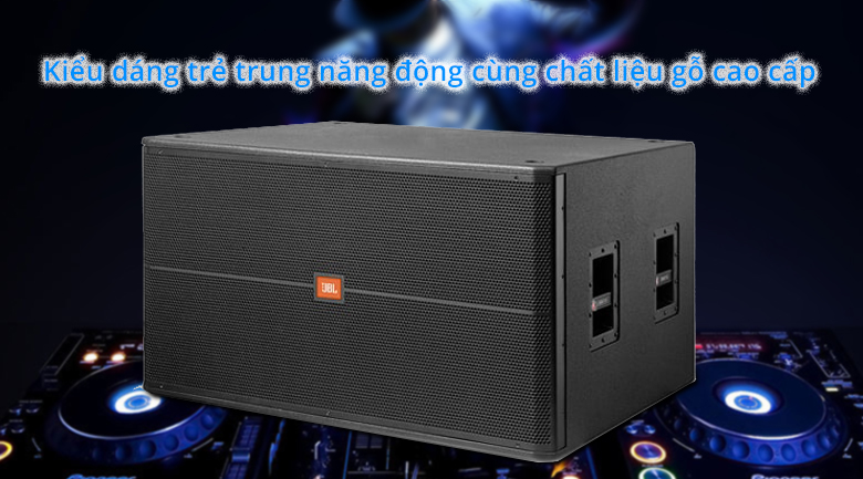 Loa sub hơi JBL SRX 728S | Kiểu dáng sang trọng với chất liệu gỗ sang trọng