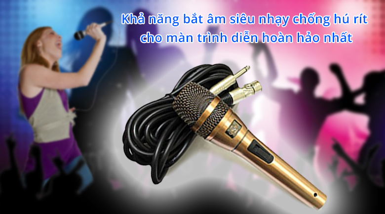 Micro Shupu SM8.2 | Micro siêu nhạy chống hú rít hiệu quả