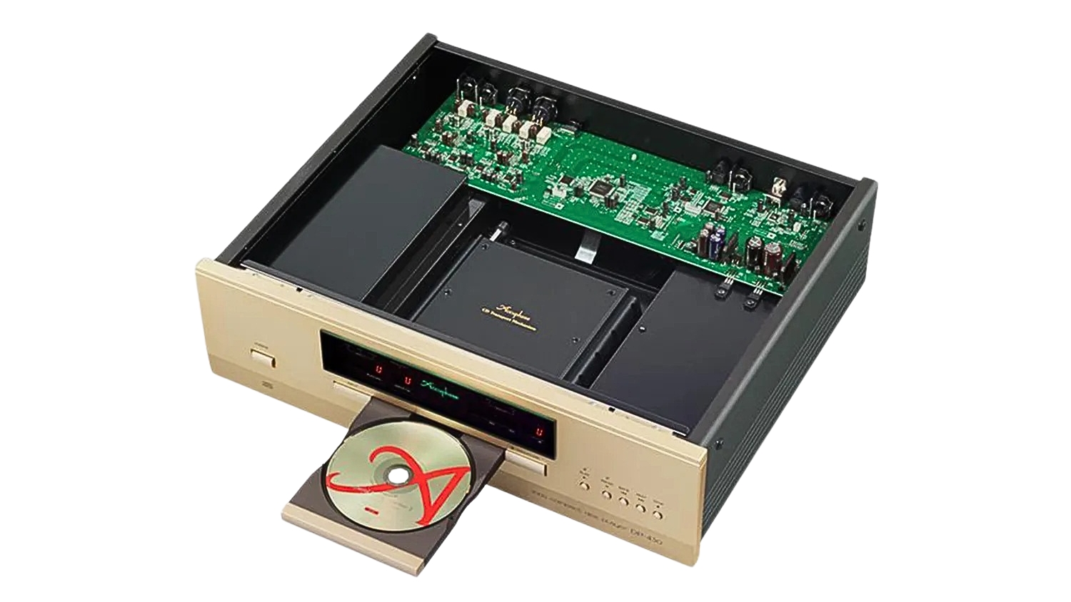 Mặt trong của Đầu CD Accuphase DP430