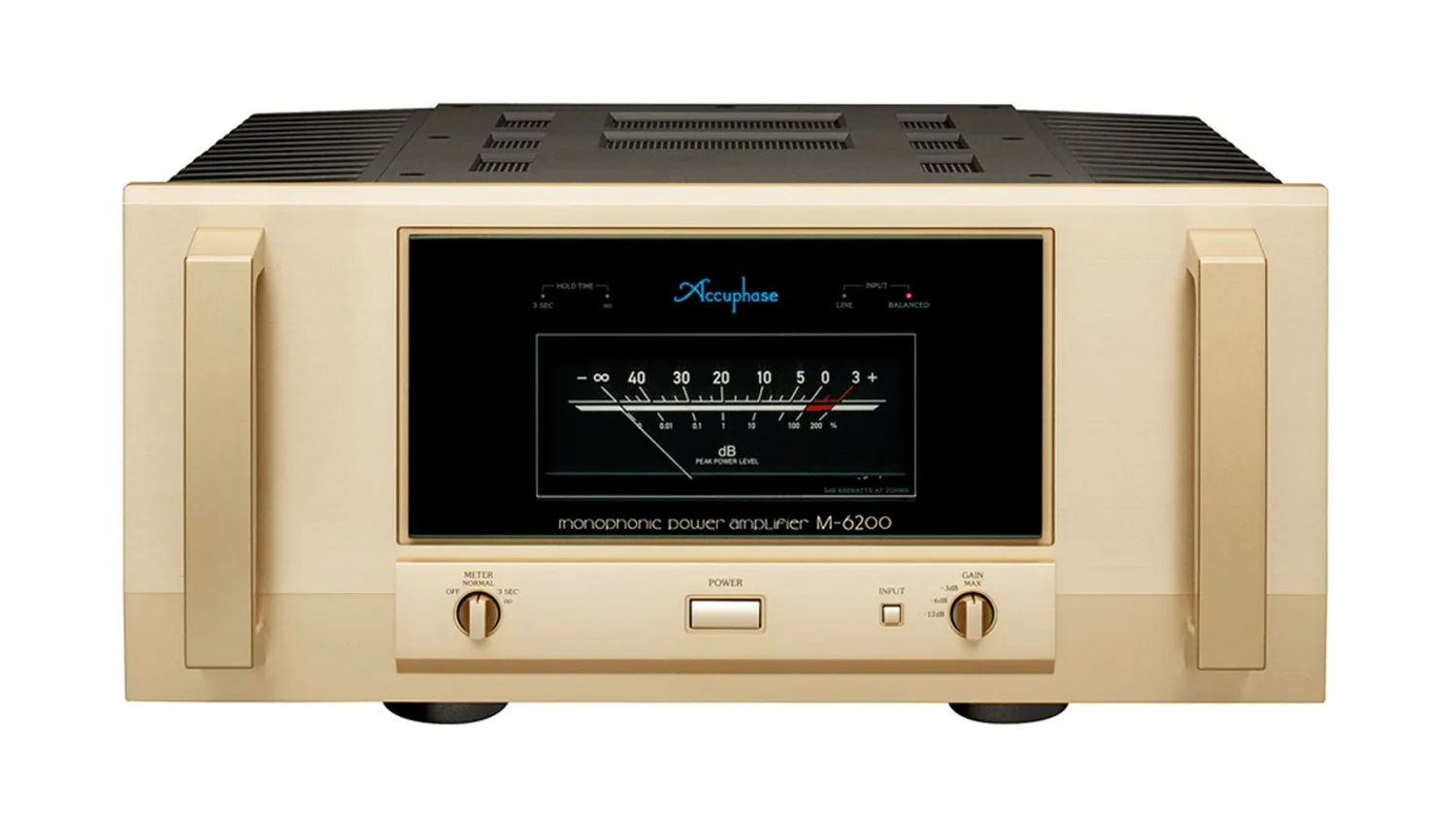 Mặt trước của Mono Power Amply ACCUPHASE M-6200