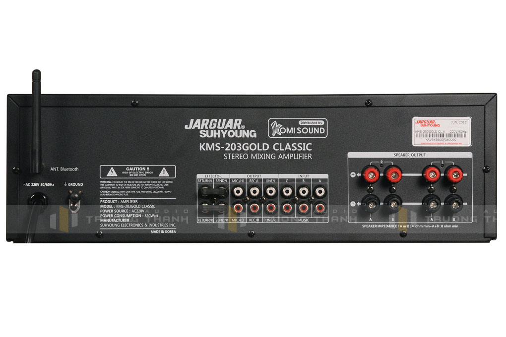 Amply Jarguar KMS-203 Gold Classic 02
