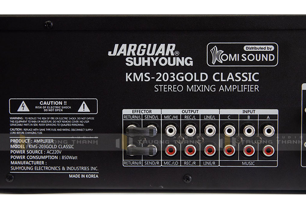 Amply Jarguar KMS-203 Gold Classic 08