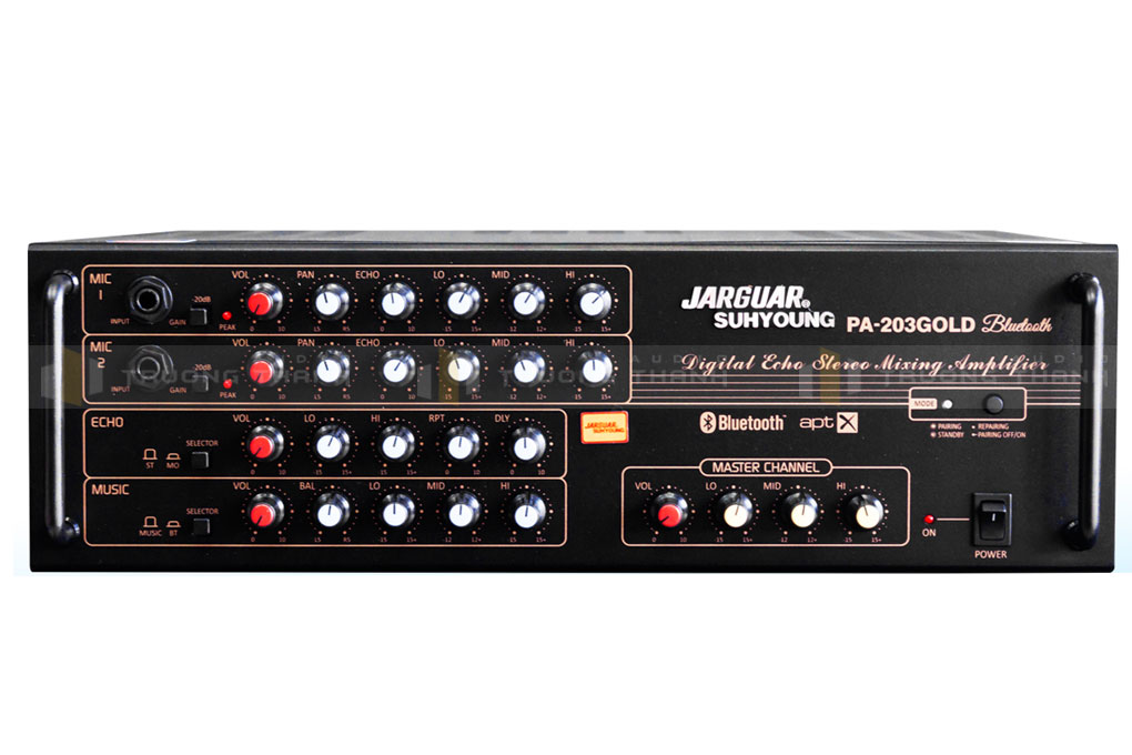Amply Jarguar Suhyoung PA-203 Gold Bluetooth ảnh 1