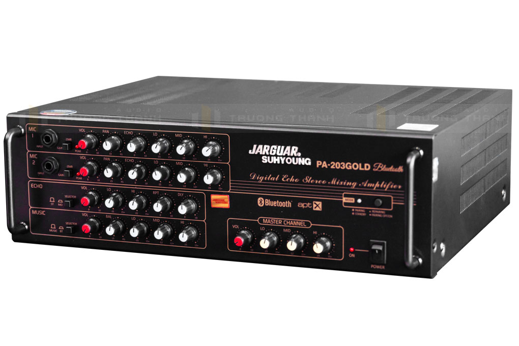 Amply Jarguar Suhyoung PA-203 Gold Bluetooth ảnh 3