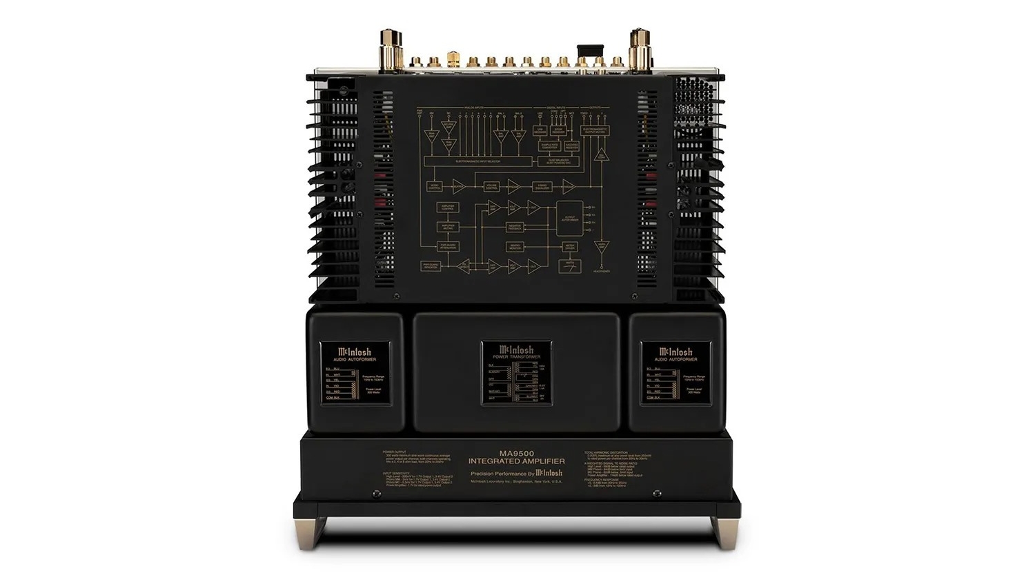 Mặt bên của AMPLY MCINTOSH MA9500