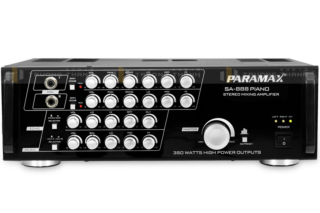Amply Paramax SA-888 Piano New mặt trước