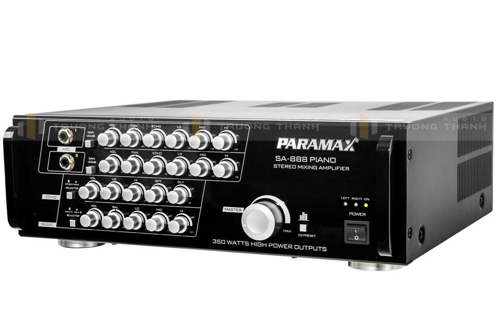 Amply Paramax SA-888 Piano New mặt nghiêng
