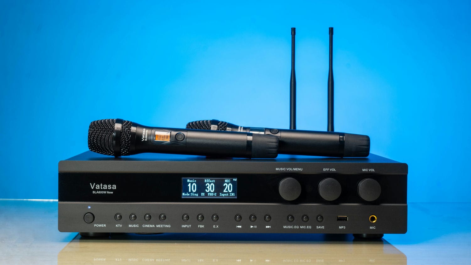 Ảnh nổi bật của sản phẩm Dàn Karaoke DT TT407: (DT Alpha 12, Vatasa BLA600, Paramax E30) 3