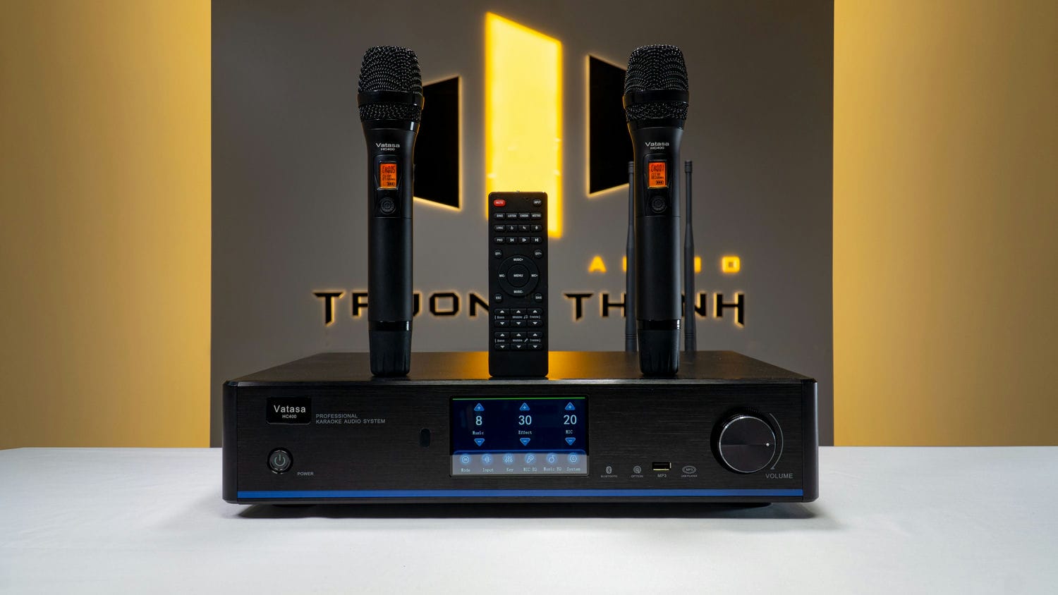 Ảnh nổi bật của sản phẩm Dàn Karaoke DT TT354: (DT D1000, Vatasa HC400) 3