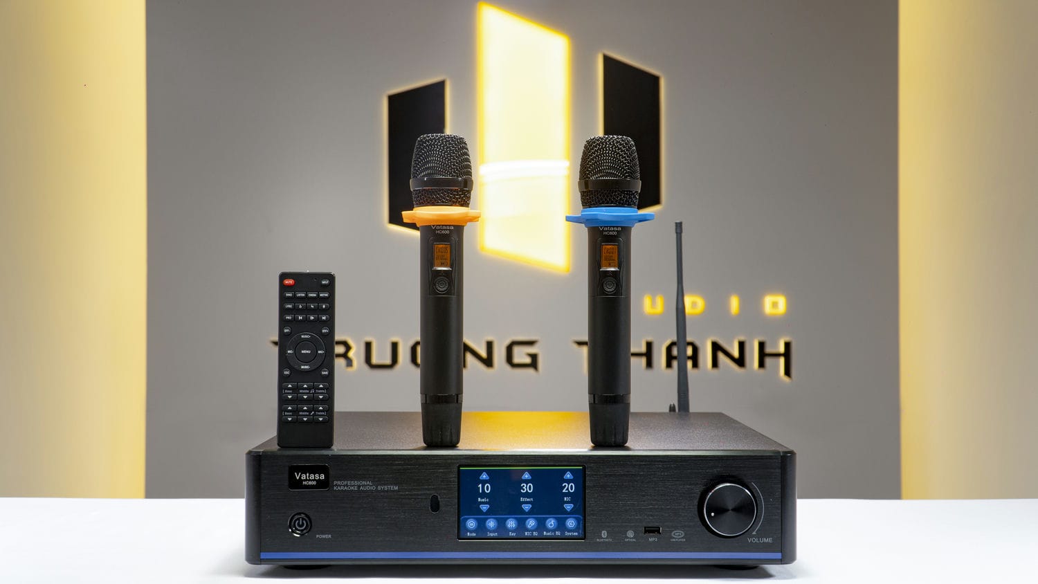 Ảnh nổi bật của sản phẩm Dàn karaoke Paramax TT254: (Paramax EURO 8 Luxury, Vatasa HC600) 3