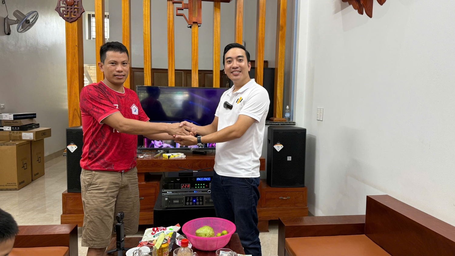 Anh Dương (Thanh Hóa) Chi 60 Triệu Lắp Đặt Dàn Karaoke DT Chính Hãng, Cấu Hình Đỉnh Cao