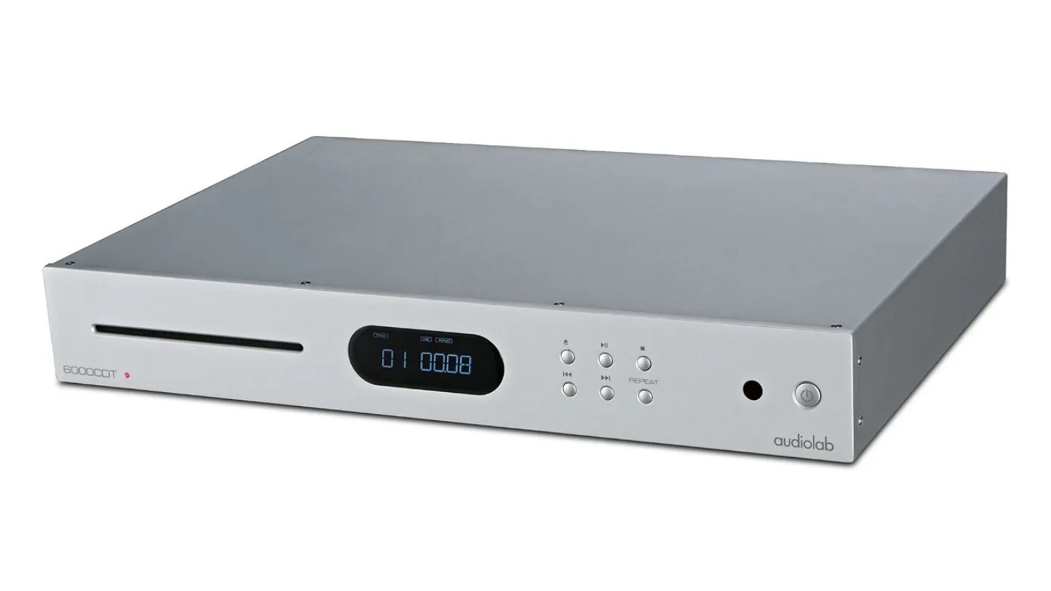 Mặt bên phải của Đầu CD Audiolab 6000CDT màu trắng