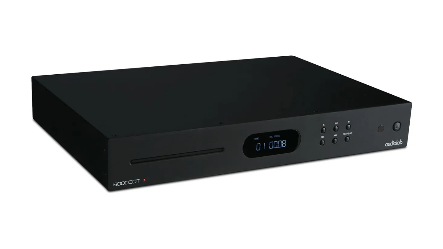 Mặt bên trái của Đầu CD Audiolab 6000CDT màu đen