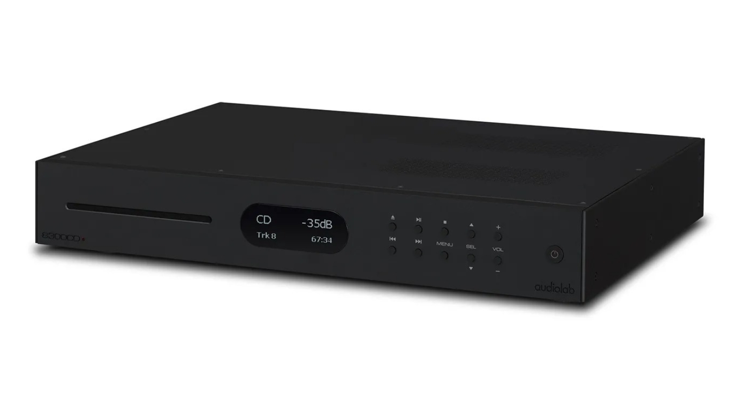 Mặt bên của Đầu CD Audiolab 8300CD màu đen