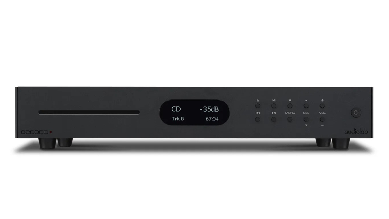 Mặt trước của Đầu CD Audiolab 8300CD màu đen