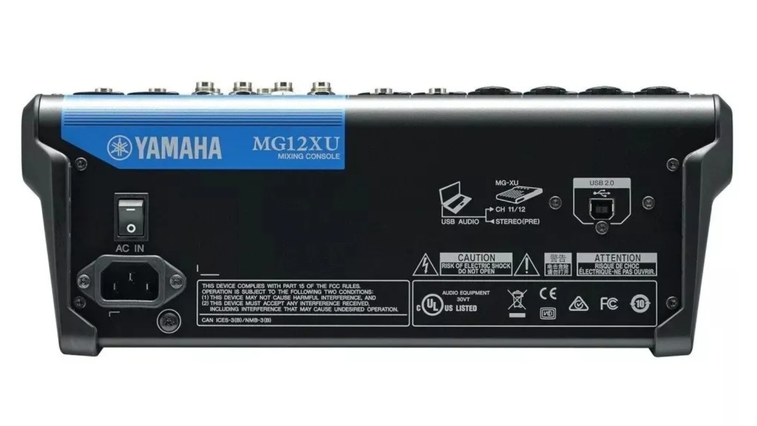 Bàn Mixer Yamaha MG12XU 12 Kênh 4