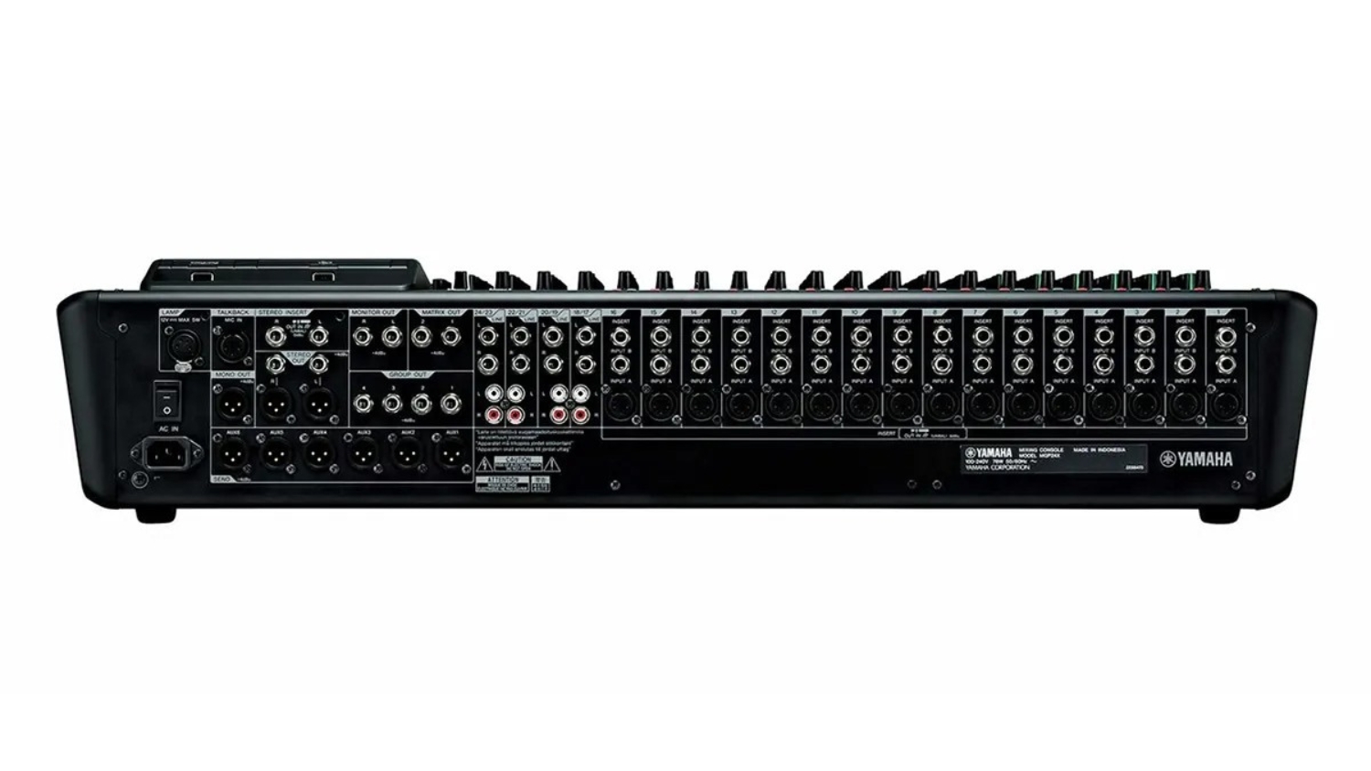Mặt sau Bàn Mixer Yamaha MGP24X 24 Kênh 4