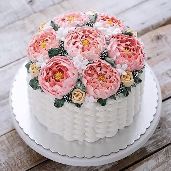 Hơn 35+ Mẫu Bánh Kem Bông Hoa 3D Đẹp Nhất | Laravan.vn