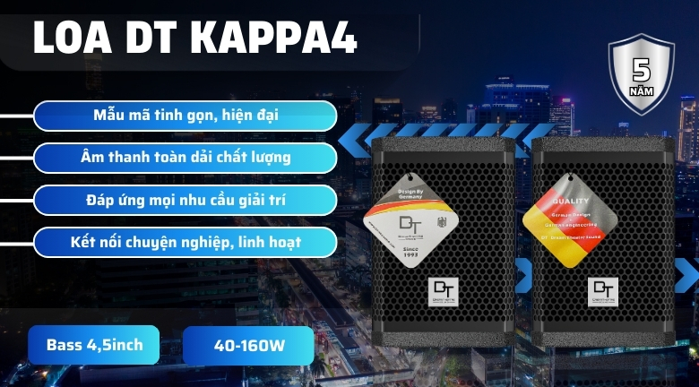 Tính năng nổi bật của Loa DT Kappa 4