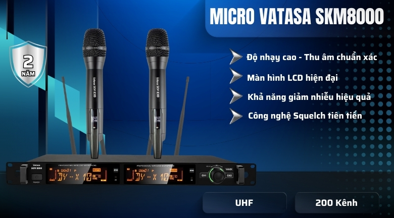 Ảnh nổi bật của sản phẩm Micro Vatasa SKM8000 1