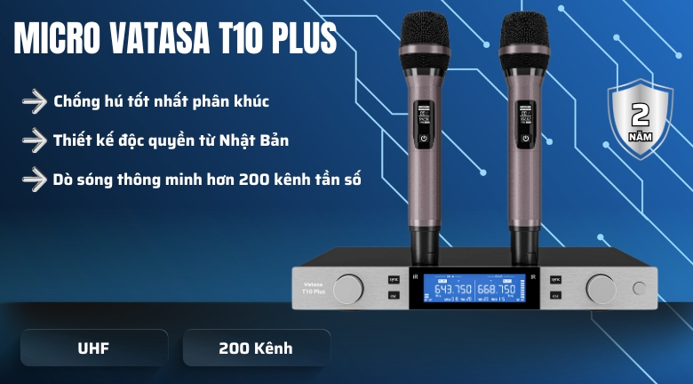 Ảnh nổi bật của sản phẩm Micro Vatasa T10 Plus 1