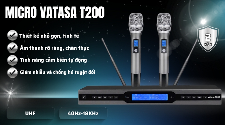 Ảnh nổi bật của sản phẩm Micro Vatasa T200 1