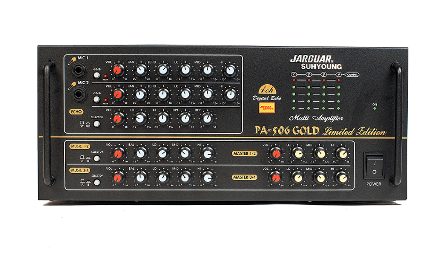 Amply Jarguar 506 Gold Limited Edition mặt trước