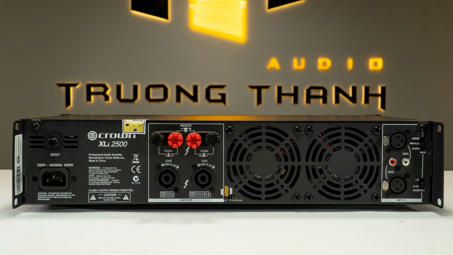 Ảnh sản phẩm Cục đẩy Crown XLi 2500 (Harman Mỹ) 6