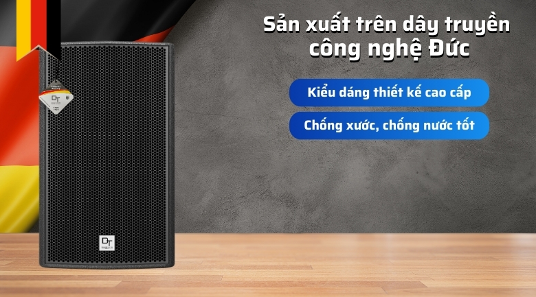 Ảnh nổi bật của sản phẩm Loa Karaoke DT Delta12 (full bass 30cm, 2 đường tiếng) 4