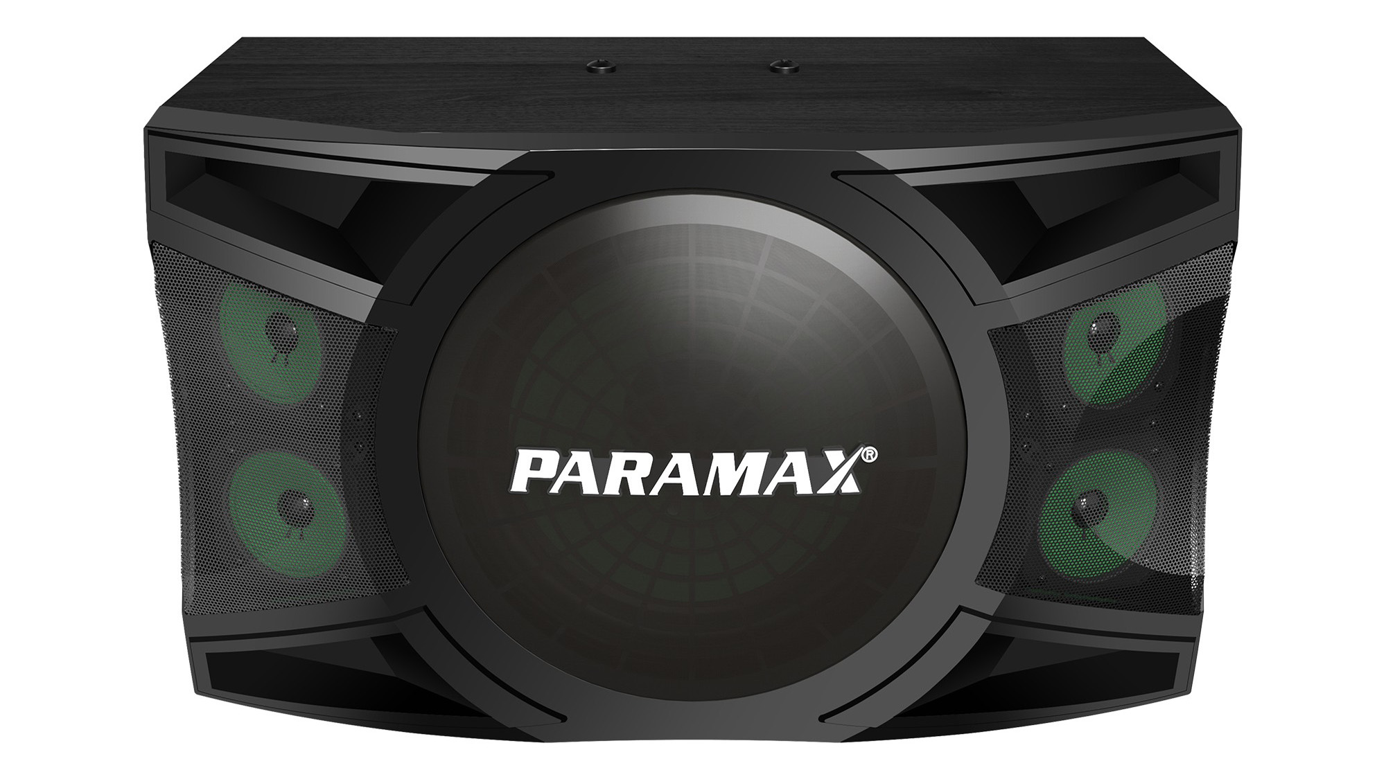 Loa Karaoke Paramax P-1500 mặt trước đen