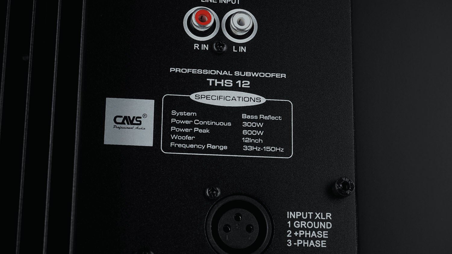 Loa Sub Điện CAVS THS12 VERSION 2 thông số kỹ thuật