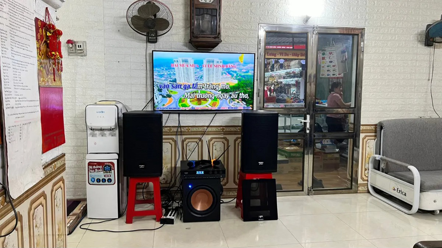 Lắp đặt dàn Loa sub Paramax Sub-E30 1