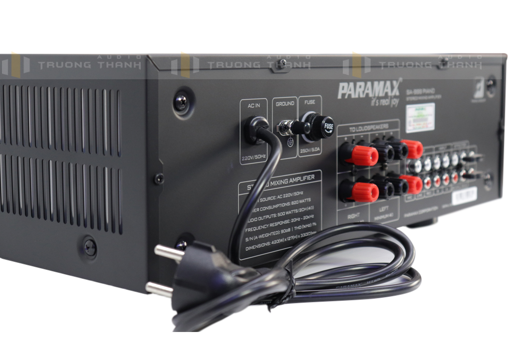 Ảnh sản phẩm Amply karaoke Paramax SA-999 Piano New 11