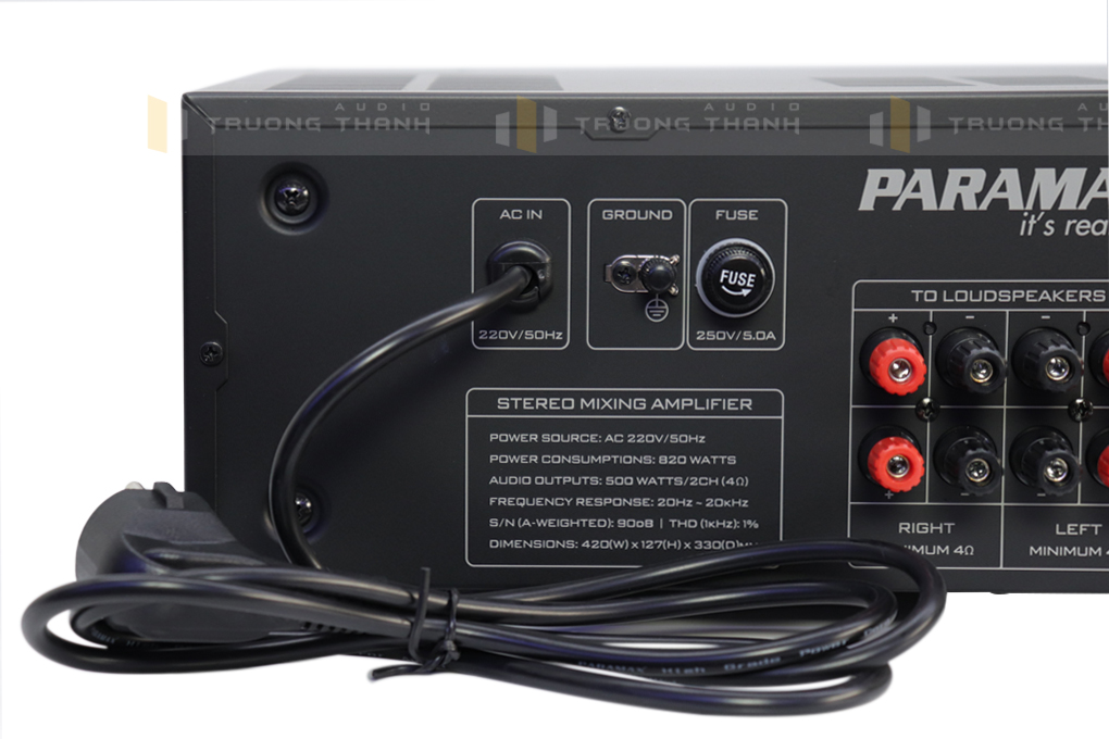 Ảnh sản phẩm Amply karaoke Paramax SA-999 Piano New 5