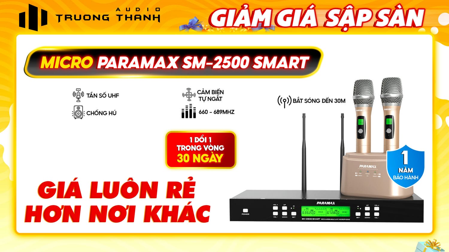 Ảnh nổi bật của sản phẩm Micro Paramax SM-2500 SMART 3