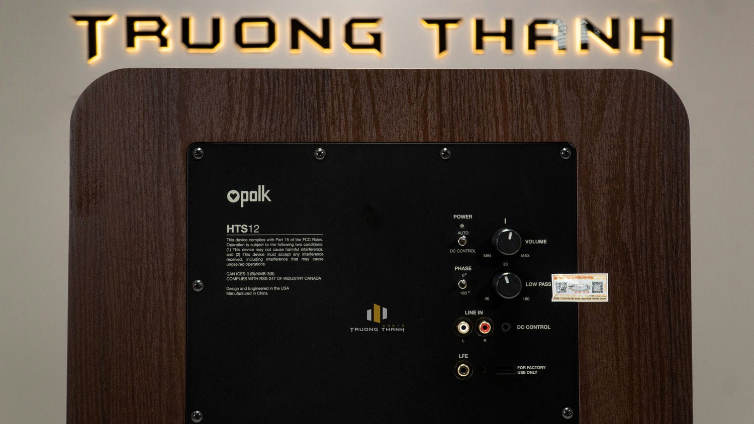 Ảnh sản phẩm Loa Sub Polk Audio HTS12 (Sub điện bass 30cm) 9