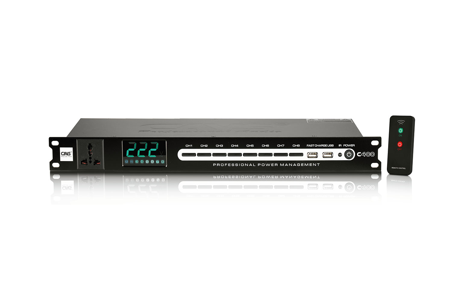 Quản Lý Nguồn CAVS C400 mặt trước