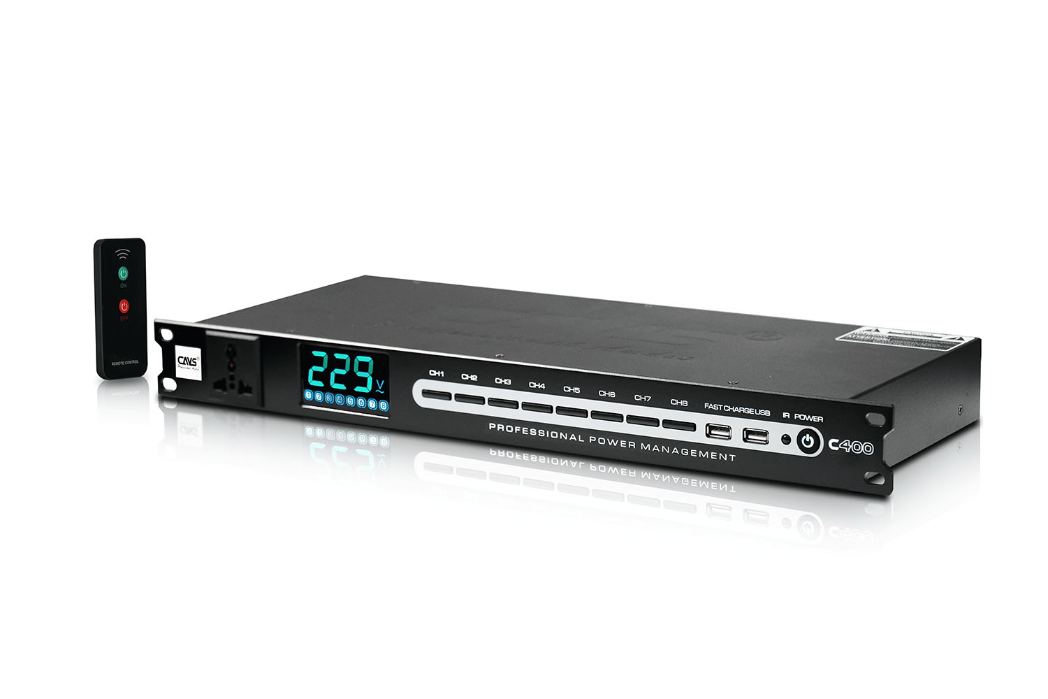 Quản Lý Nguồn CAVS C400 mặt nghiêng 1