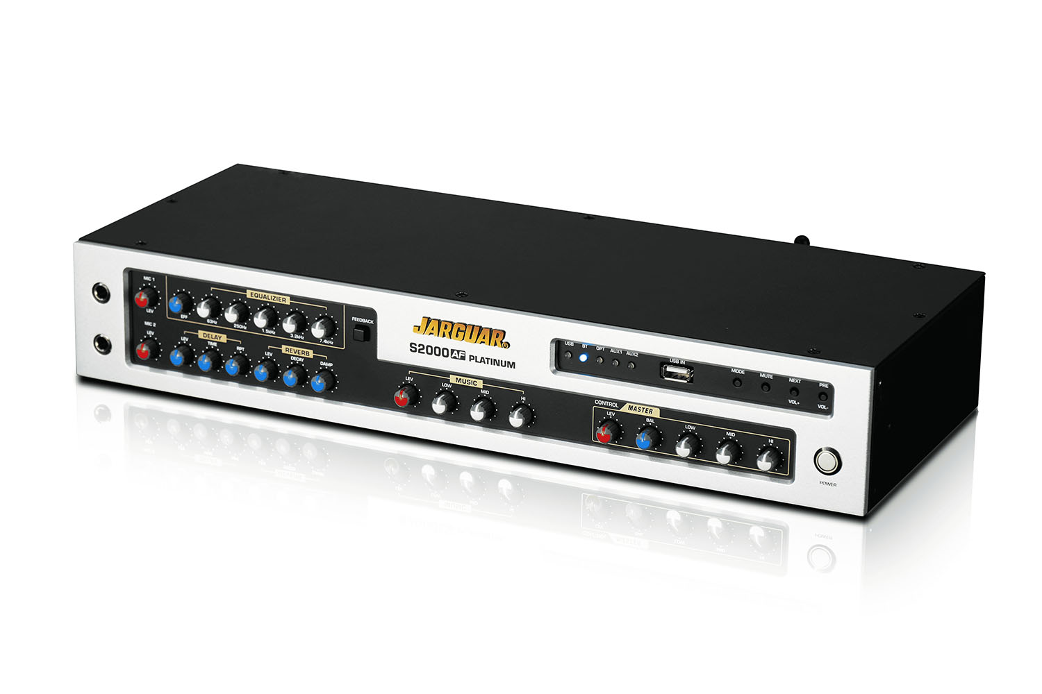 Vang Cơ Jarguar S2000 AF Platinum mặt nghiêng