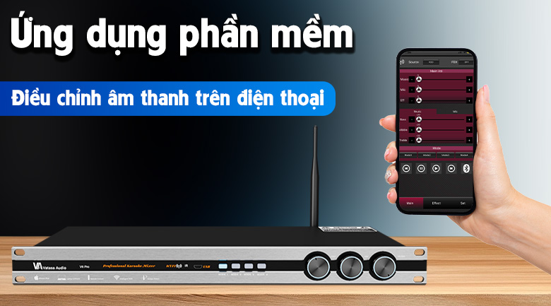 Ảnh nổi bật của sản phẩm Vang số Vatasa V6 Pro 5