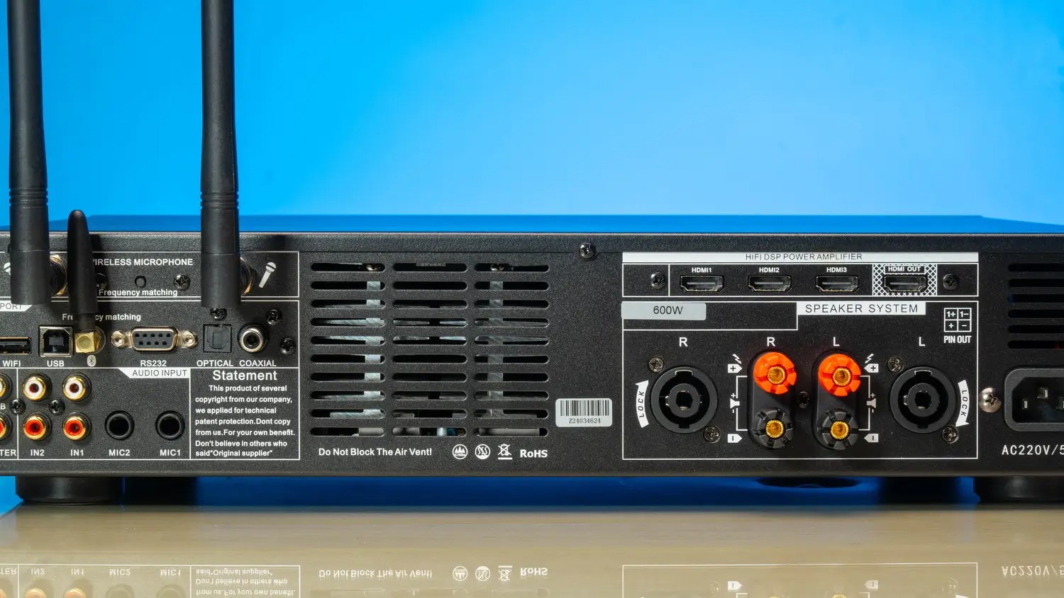 Ảnh sản phẩm Amply Số Vatasa Bla600 New 27