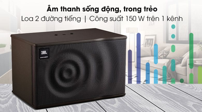 Ảnh nổi bật của sản phẩm Loa JBL MK 08 (bass 20cm, 3 loa 2 đường) 2