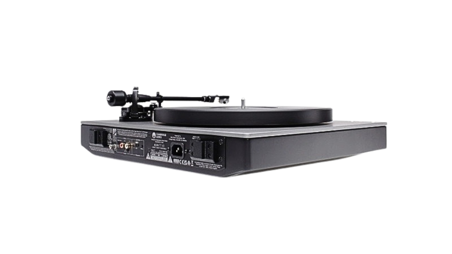 Mặt sau của Mâm đĩa than Cambridge Audio Alva TT