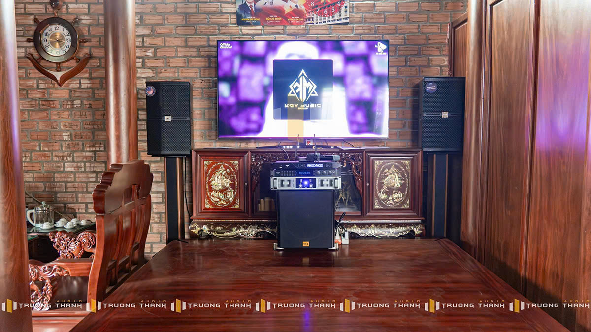 Dàn Karaoke CAVS TT274: (CAVS C12, Vatasa T500, Vatasa KX300, Vatasa VA-2600, Nex 12) hình lắp đặt thực tế