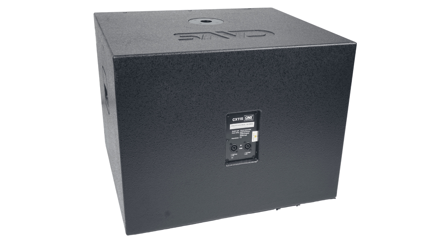 Mặt sau của Loa Sub CAVS CX115